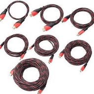DY140 - 1080P V1.4 3D HQ 15M-30M FIBER MESH HDMI CABLE