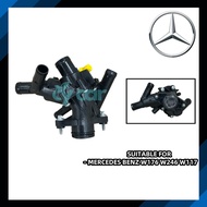 MERCEDES BENZ W176 W246 W117 M270 THERMOSTAT WITH HOUSING / THERMOSTAT HOUSING 2702000615 2702000415