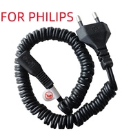 Kabel Kuasa AC dengan Penyambung EU untuk Pengecas Pencukur Norelco HQ6990 HQ441 HQ468 HQ481 HQ489 H