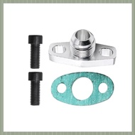 ( S U Z B )AN10 Turbo Oil Return Drain Flange Adapter Kit for  GT28 GT30 GT35 T25 with M8X1.25mm Bol