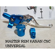 CNC right brake master Handle, CNC tube, universal motorcycle clutch