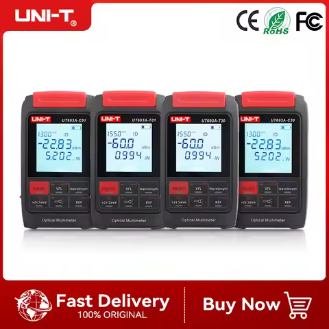 UNI-T UT693A-T01 UT693A-T30 UT693A-C01 UT693A-C30 Optical Power Meter VFL OPM Fiber Tester C/T Type 
