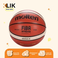 [PREMIUM ORIGINAL] MOLTEN GG6X BASKETBALL GG 6X MADE IN THAILAND LEATHER (FREE VALVE)