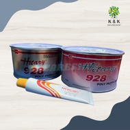POLY PUTTY 928 MERCURY HITARY GREY (1KG) & (4KG) WITH HARDERNER