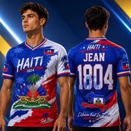 Personalized Haitian jerseys, Haitian football jerseys, Caribbean Pride football jerseys, customized