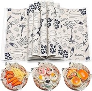 Tenceur 150 Pcs Deli Paper Sheets Wax Paper for Food Burrito Burger Sandwich Wrapping Paper Parchmen