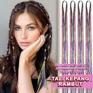 GIRLS' HAIR CLIP DECORATIONS ACCESSORIES BRAIDED ROPE/S RAINBOW/S COLORFUL/S CLIP/S