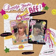 Photocard holder doable sides bff