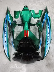 เฟรม ชุดสี คลิก 110 ตัวเก่า Honda Click 110 เก่า คลิก คาบู รถปี 2008 จำนวน 8 ชิ้น ABS แท้ ทำสี 2K สน
