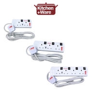 MGM 2/3/4 Power Extension Socket (3 Meters) / Extension Cord / SIngapore Brand with Singapore Safety