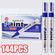 144PCS Paint Marker Toyo Original Spidol Nat Keramik Ori IMPORT PERMANEN/Spidol Ban Mobil Motor / Sp