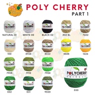 Ori Onitsuga Poly Cherry Knitting yarn (Polyester yarn) - polycherry crochet yarn | Poly Knitting Ya