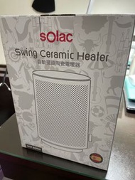 Solac 自動擺頭陶瓷電暖器 二手