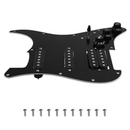 1Set SSH Guitar Pickguard Wiring Loaded Prewired + Silence Switch Electric Guitar Double Coil Pickup