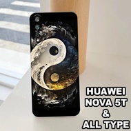 G25 - HUAWEI NOVA 5T Silicone - HUAWEI NOVA 5T pro camera Softcase - DRAGON Motif - Flexible rubber 