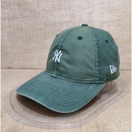 Original New Era 9Forty NY Small Logo Green Hat