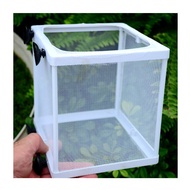 鱼缸内养小鱼苗隔离网繁殖箱分离网孔雀鱼密网产箱孵化网大号产房Isolation net for small fish fry in fish tank, breeding box separation