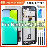 6.71" Display Screen for Xiaomi Redmi A3 23129RN51X Lcd Display Digital Touch Screen with Frame for 