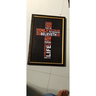 Wall decoration of the Bible verse plus frame frame home decor wall decoration aesthetic