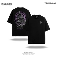 BUJANG ORGEN T-Shirt - " TSUKOYOMI" - Regular Fit Black Series T-Shirt