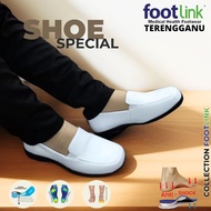 Footlink OL 1110 Health Women Shoe , Kasut Putih Jururawat , Nurse