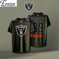 Eeeza Amigo NFL premium Jersey Raiders green Lycra Sport tshirt shirts men Jersey viral[ ]