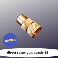 NOZZLE PUYER SPRAYER ELEKTRIK manual 1 LUBANG LURUS copper