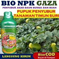 Pupuk Penyubur Akar Daun Bunga dan Buah Tanaman Timun Suri BIO NPK GAZA 500ML Pupuk NPK Cair untuk T