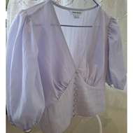 urban Revivo Pastel Purple Shirt