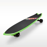 三輪衝浪滑板 SURF SKATE(樂活綠) 附背袋 極限運動 滑板