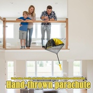 Hand Launched Parachute Children's Toy Kindergarten Game Parachute Outdoor Paraglider Parent G1h1