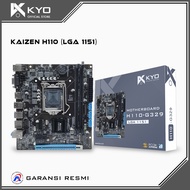 KYO Kaizen Motherboard H110 Socket LGA1151 DDR4 Mobo H110 INTEL