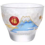 Adelia Sake cup, sake cup, Mededa mono, Mt. Fuji, 90ml [sake cup, sake glass, sake glass], made in Japan, in a cosmetic box, birthday gift, present 6084