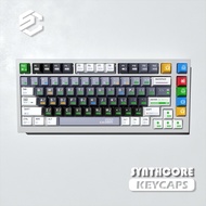 Chemistry Keycaps 130 Keys Cherry Profile PBT PC Wooting Aula F75 Mechanical Keycap Dye Sublimation 