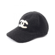 【二手】香奈兒 (Chanel) Coco Mark Boa 羊皮帽 AAB264B21477 女士二手