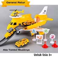 Mainan Anak Laki Laki Usia 3 Tahun - 5 Tahun DIY Psawat Keren Seru