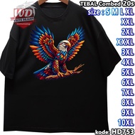 EAGLE T-SHIRT BIG SIZE CODE HD753 JUMBO 2XL 3XL 4XL 5XL 6XL 7XL 8XL 9XL 10XL