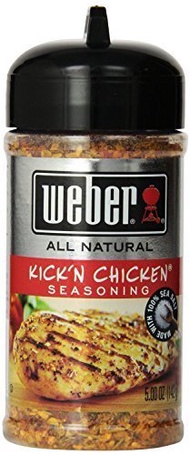 ▶$1 Shop Coupon◀  Weber Grill Seasoning Kick N Chicken 5 Ounce (Pack of 3)