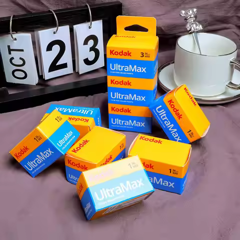 135 Color Film 36 Exposure Per Roll Kodak UltraMax 400 Degrees 1/2/3/5/10 Roll For M35/H35 Fujifilm 