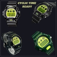 (Hot item)% Original Japan made DW6900 Green CC 3,Blue CC2,Purple CC6 Sport Watch Unisex full Set