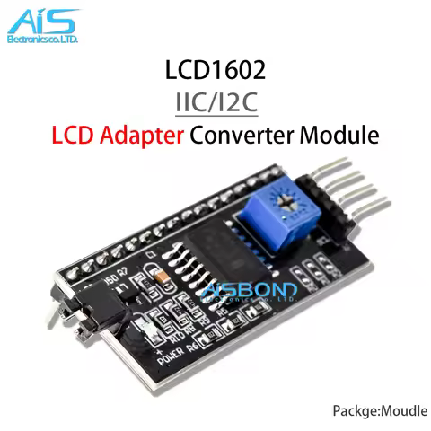 New IIC / I2C TWI SPI Serial Interface Board Port LCD1602 LCD 1602 2004 PCF8574 Adapter Plate LCD Ad