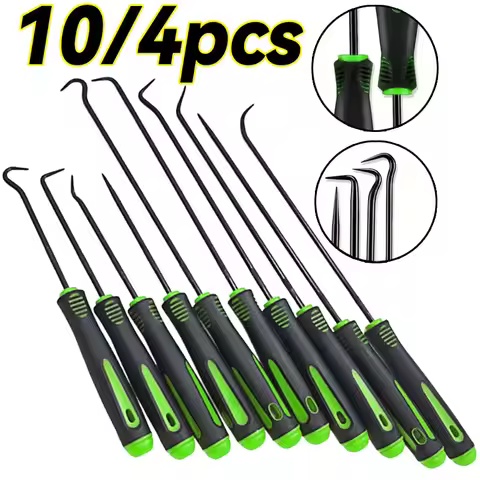 Precision Hook Professional Extractor Automotive Green Oil Seal Driver Set O-Ring Removal Tool Auto 
