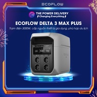 EcoFlow DELTA 3 Max Plus 3000W – Portable Power Station for Home Appliances & Outdoor