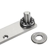Stainless Steel Hinge Hidden Eccentric Hinge Heaven and Earth Axis Wooden Door Hinge Positioning 360