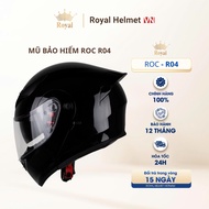 ROC Helmet R04 Premium Flip-Chin Fullface Helmet - Genuine Standard Helmet -