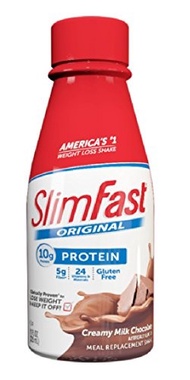 [USA]_Slim-Fast SlimFast Ready to Drink Bottles, Creamy Milk Chocolate Meal Replacement Shake, 10-Ou