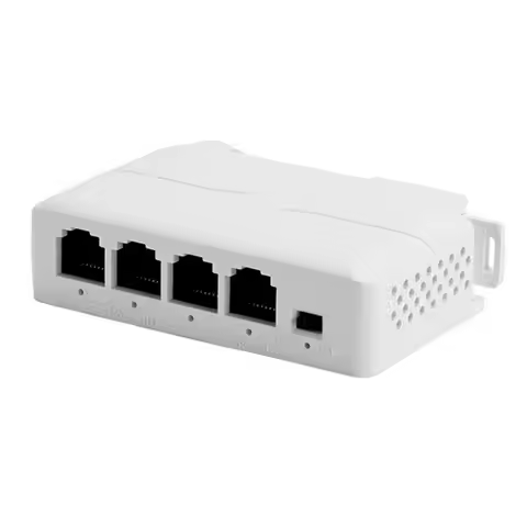 AP-Repeater 1 Input 3 Output DIN-Rail Standard POE Repeater 4-Port Waterproof Extender Hundred Gigab