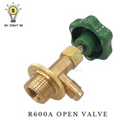 Refrigerator Dedicated R600a Open Valve Refrigerant Fluoridation Tube Tools Car Air Conditioning R60