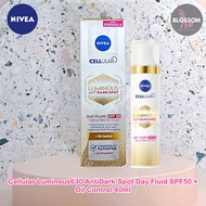 NIVEA - Cellular Luminous630 AntiDark-Spot Day Fluid SPF50 + Oil Control 40ml นีเวีย ลูมินัส630 สปอต