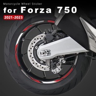 Motorcycle Wheel Sticker Waterproof Rim Stripe Forza 750 Accessories for Honda Forza750 NSS 750 NSS7